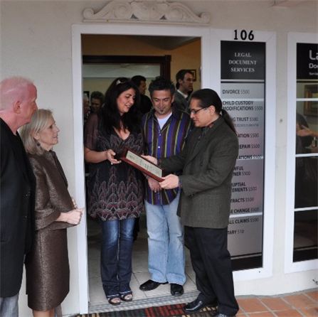 Laguna Beach Legal grand opening and ribbon cutting ceremony.