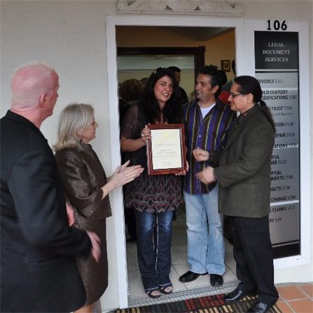 Laguna Beach Legal grand opening and ribbon cutting ceremony.