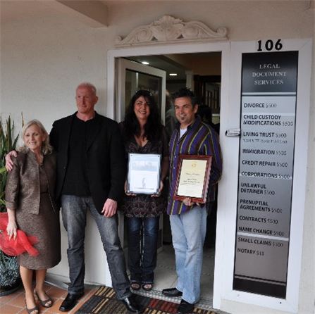 Laguna Beach Legal grand opening and ribbon cutting ceremony.