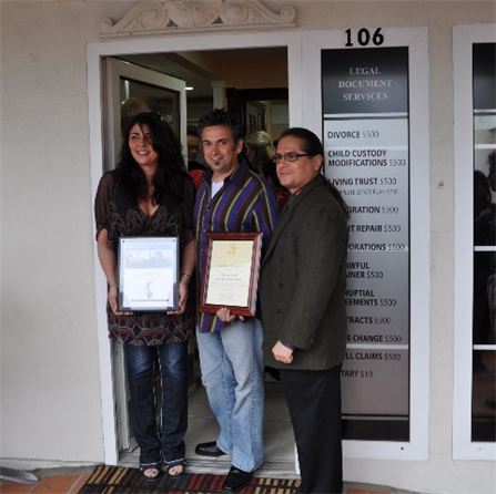 Laguna Beach Legal grand opening and ribbon cutting ceremony.